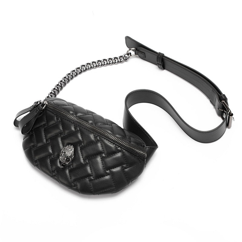 Kurt Geiger Kensington Quilted Leather Belt Bag