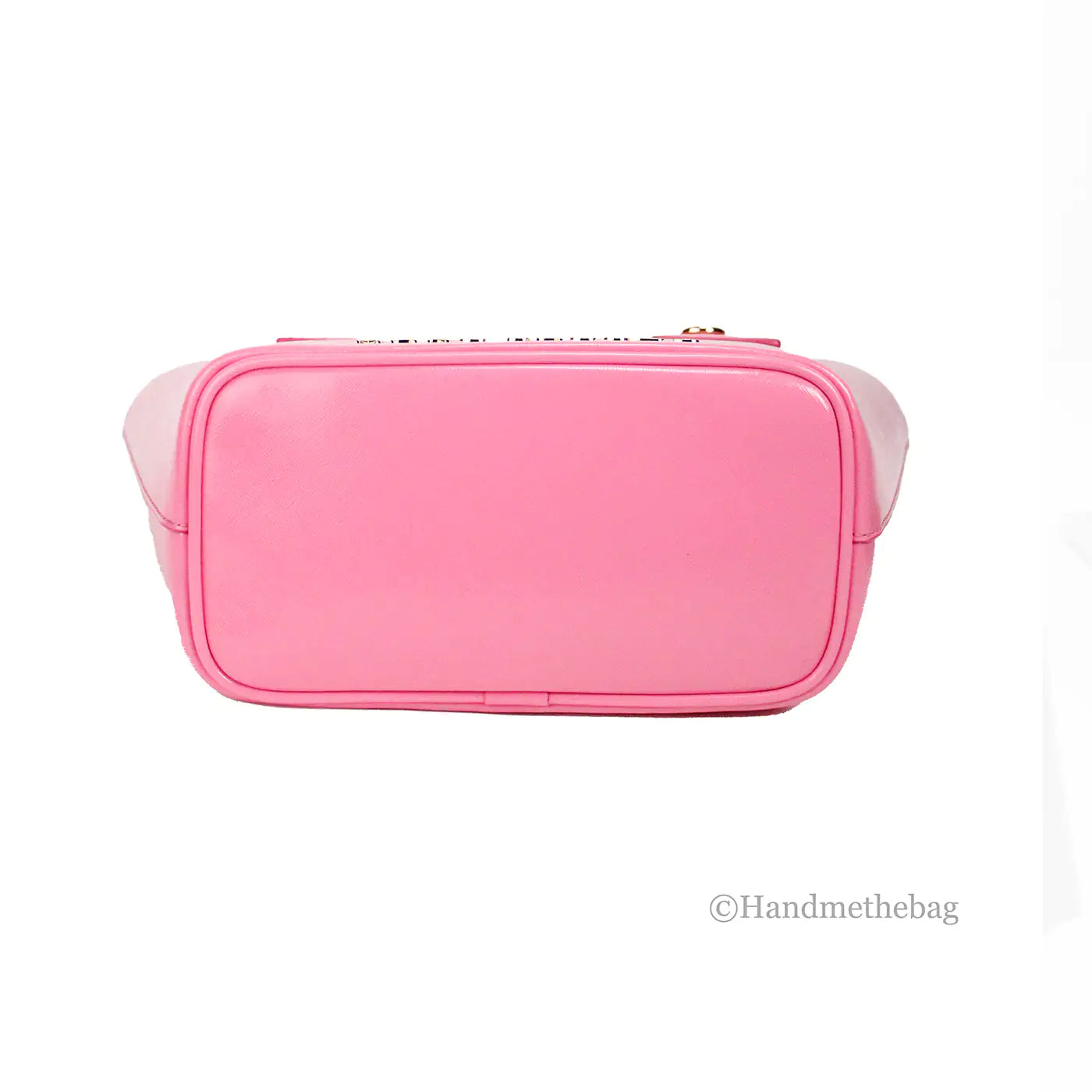 Marc Jacobs Small Candy Pink Leather Tote Crossbody Bag