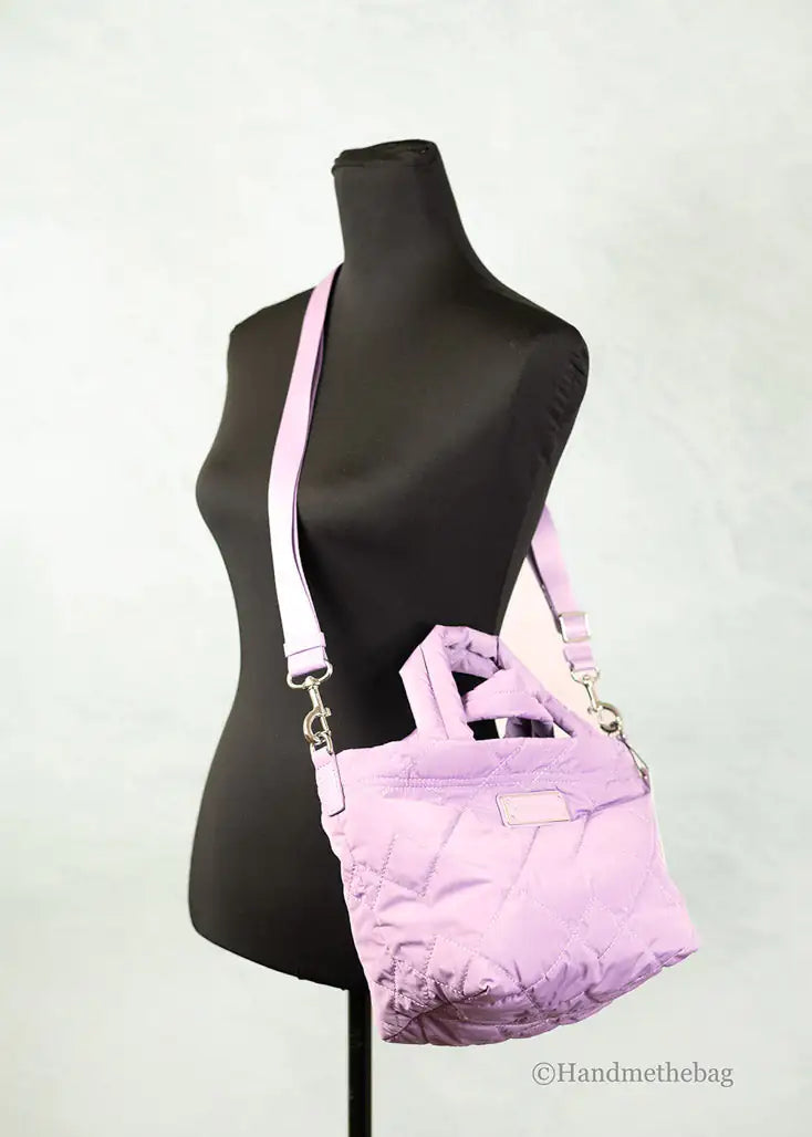 Marc Jacobs Quilted Nylon Mini Tote Bag