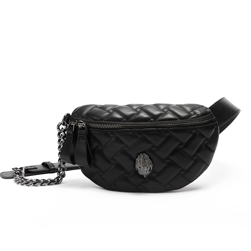Kurt Geiger Kensington Quilted Leather Belt Bag