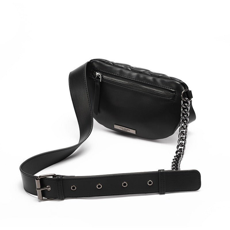 Kurt Geiger Kensington Quilted Leather Belt Bag