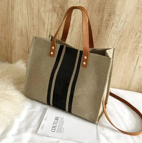 Large Casual Tote Bag – Work, Travel, Daily Handbag