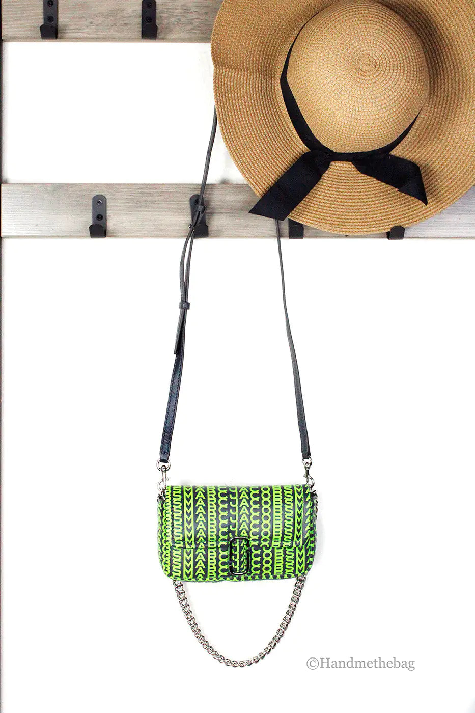 Marc Jacobs The Monogram Leather J Marc Mini Shoulder Bag