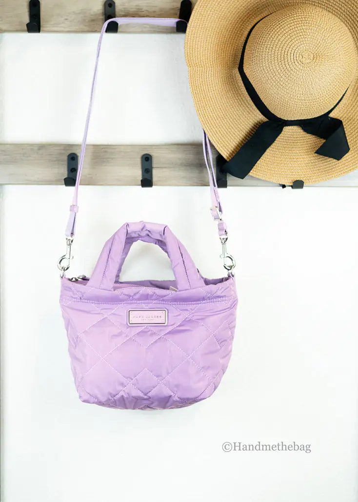 Marc Jacobs Quilted Nylon Mini Tote Bag